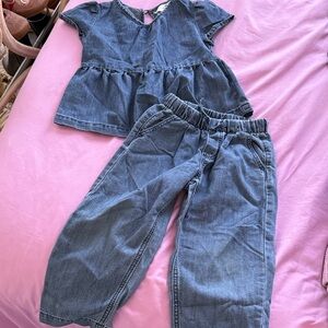 H&M Kids Denim Set - Classic Blue